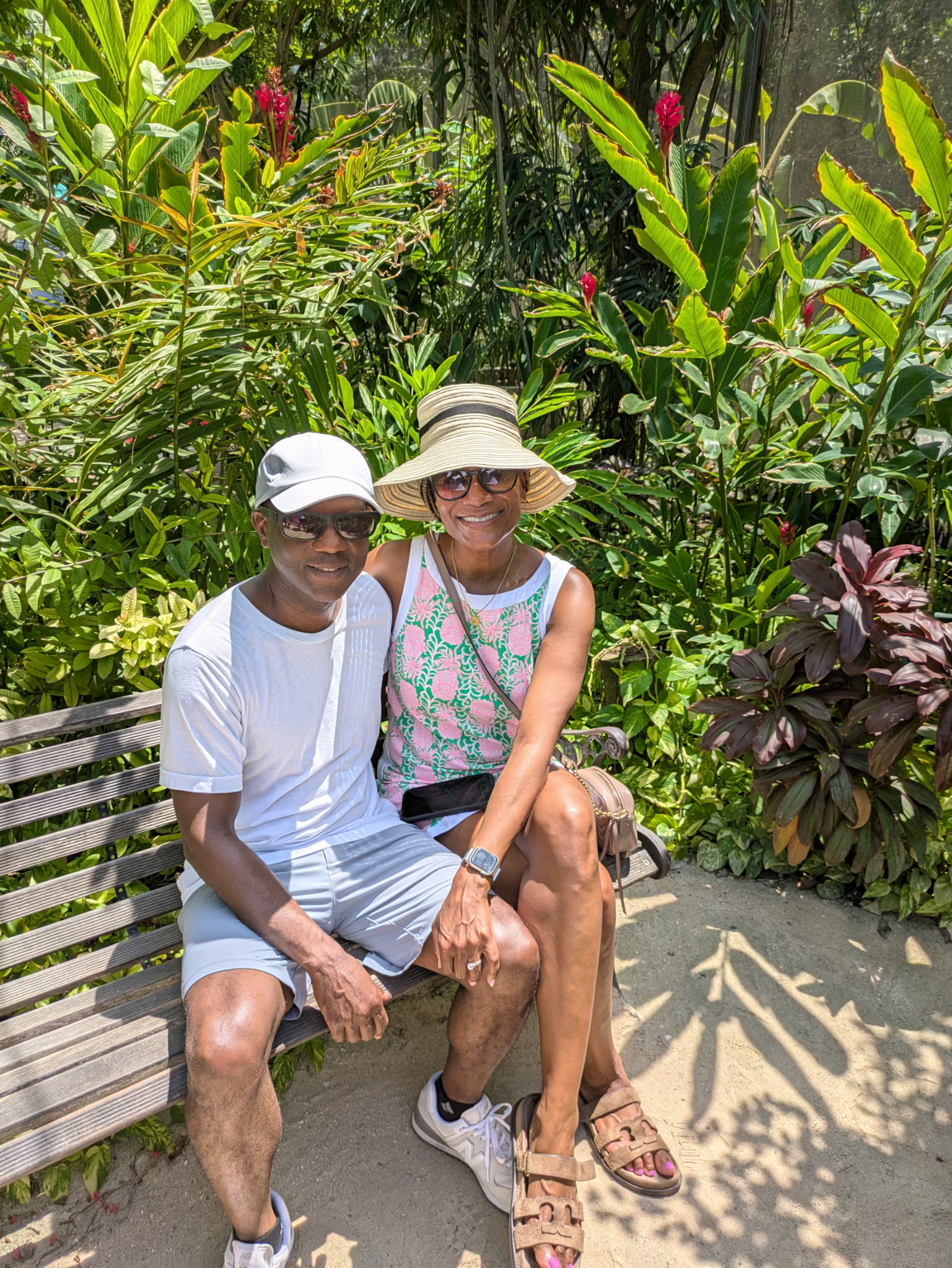 Dr. Amanda L. Aiken with her husband, Ismail