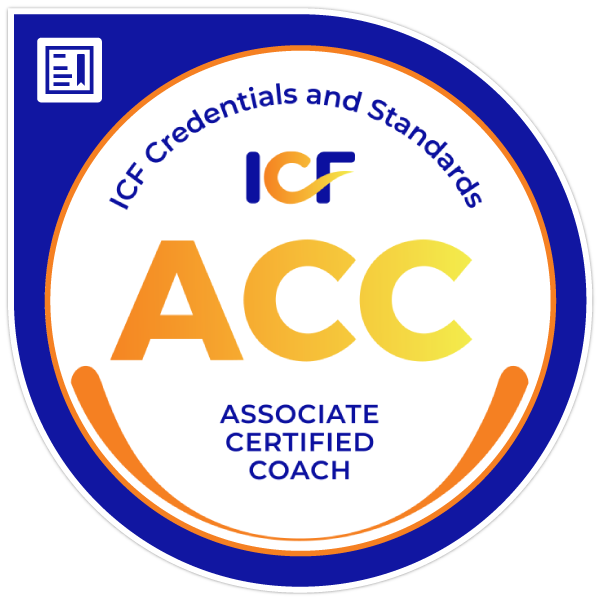 Associate Certified Coach badge, International Coaching Federation