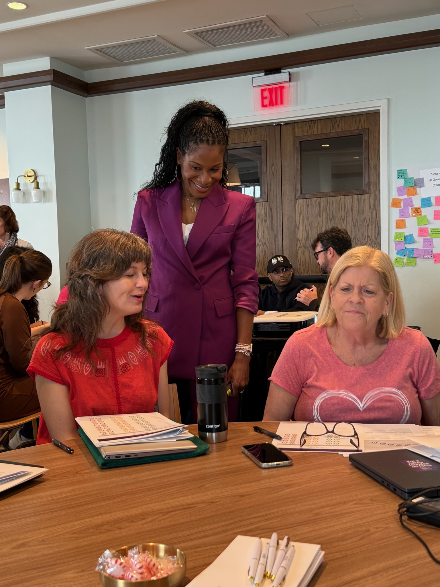 Dr. Amanda L. Aiken at a speaking engagement
